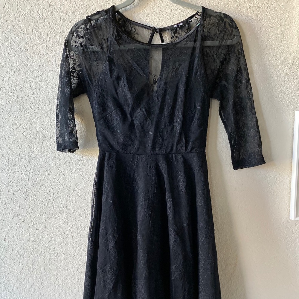 Black Bridesmaid Dress